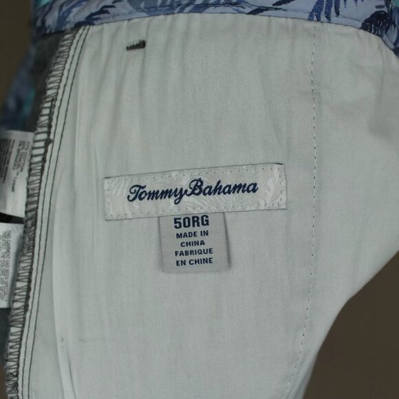 Tommy Bahama Mens Big & Tall 50RG Fog Grey Stretch 9” Boracay Chino Shorts - Picture 6 of 6